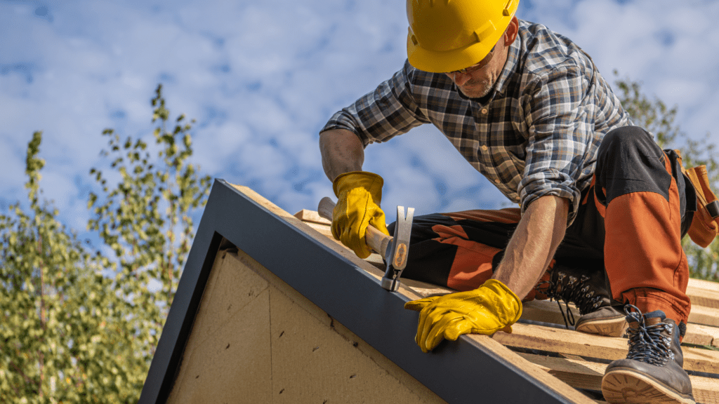 Licensed contractor at work by Mountain Home Construction in Gresham, OR